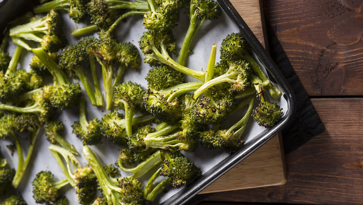 Geroosterde broccoli